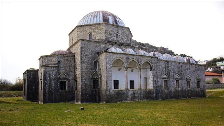 İşkodra Kurşunlu Cami Restorasyonu ve Taşkın Koruma Sistemi Drone Görüntüsü